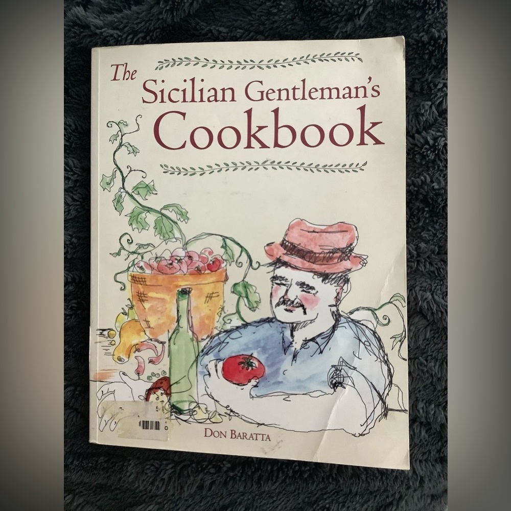 The Sicilian Gentleman's Cookbook, paperback.